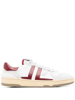 Lanvin: Белые кроссовки  Clay