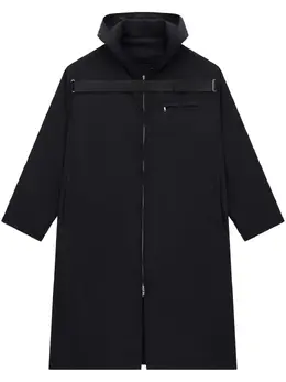 Courrèges: Пуховик с капюшоном 
