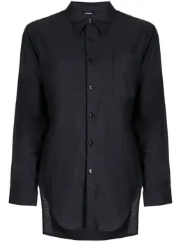 Yohji Yamamoto: Рубашка с длинным рукавом 
