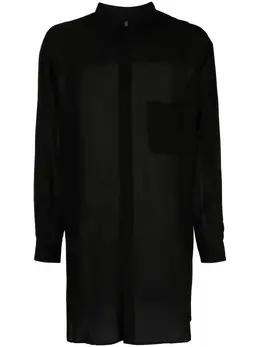 Yohji Yamamoto: Прозрачная рубашка 