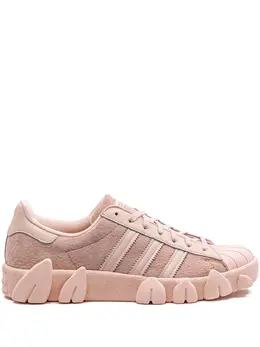 adidas: Светлые кроссовки  Superstar 80s