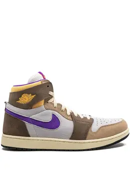 Jordan: Многоцветные кроссовки  Air Jordan 1 Zoom