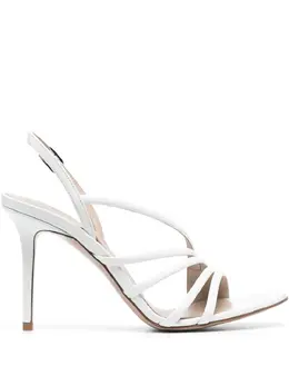 Le Silla: Белые сандалии  Scarlet