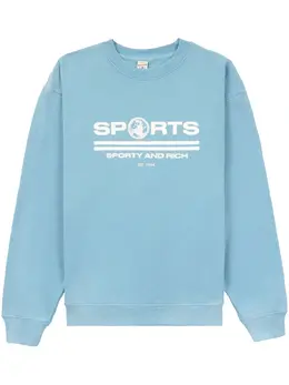 Sporty & Rich: Свитшот с принтом 