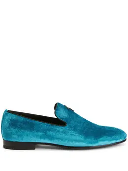 Giuseppe Zanotti: Голубые мокасины 