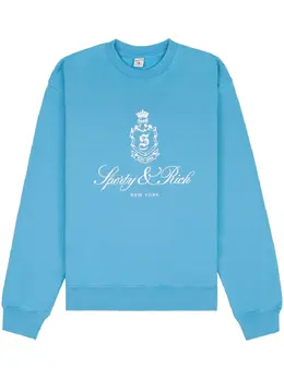 Sporty & Rich: Хлопковый свитшот 
