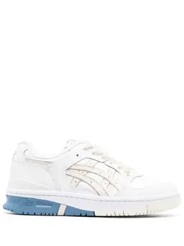 ASICS: Голубые кроссовки 
