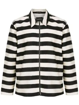 Emporio Armani: Рубашка в полоску 