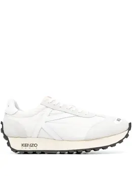 Kenzo: Белые кроссовки 