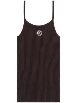 Sporty & Rich: Коричневая майка 