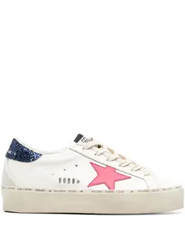 Golden Goose: Белые кроссовки  Hi Star