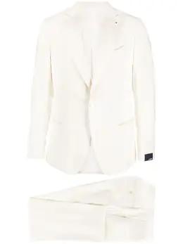 Lardini: Белый костюм 