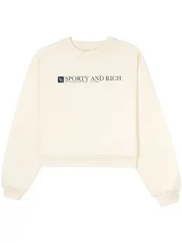 Sporty & Rich: Свитшот с принтом 