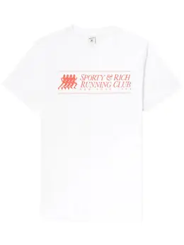 Sporty & Rich: Хлопковая футболка 