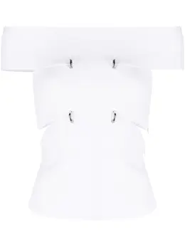 Alexander McQueen: Топ с открытыми плечами 