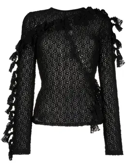 Eckhaus Latta: Прозрачный топ 