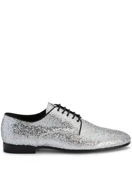 Giuseppe Zanotti: Серебристые туфли 