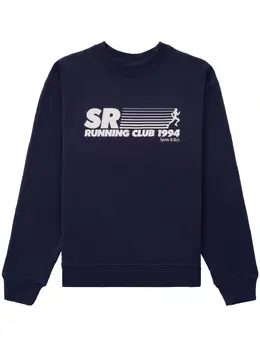 Sporty & Rich: Синий свитшот 