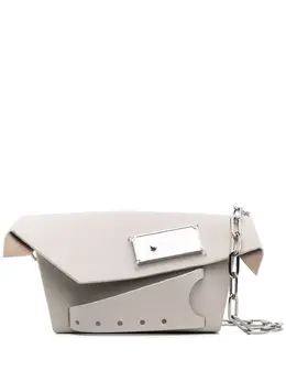 Maison Margiela: Бежевая сумка  Snatched