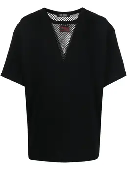 Raf Simons: Футболка с коротким рукавом 