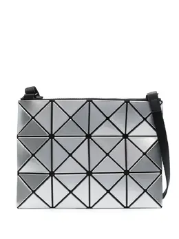 Bao Bao Issey Miyake: Серебристая сумка через плечо 