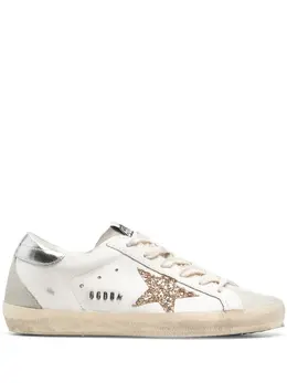 Golden Goose: Белые кроссовки  Super Star