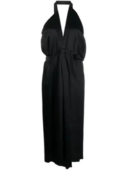 MM6 Maison Margiela: Атласное платье 