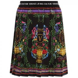 Versace Jeans Couture: Плиссированная юбка 