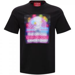 SPRAYGROUND: Чёрная футболка 