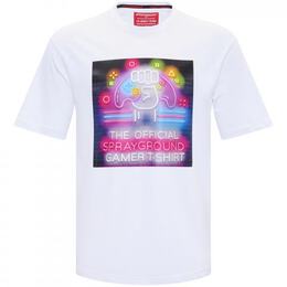 SPRAYGROUND: Белая футболка 