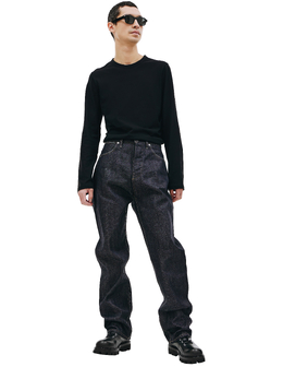 Jil Sander: Прямые джинсы 