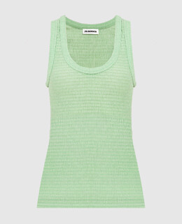 Jil Sander: Зелёный топ 