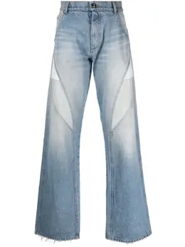 Balmain: Джинсы с карманами 