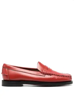 Sebago: Красные мокасины 