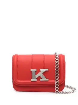 Kiton: Серебристая сумка 