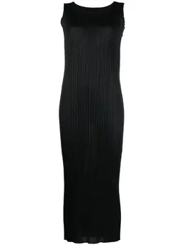 Pleats Please Issey Miyake: Платье без рукава 