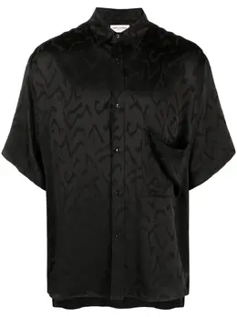 Saint Laurent: Жаккардовая рубашка 