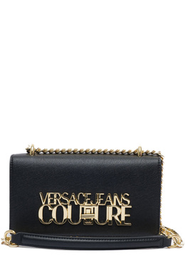 VERSACE JEANS COUTURE: Чёрная сумка 