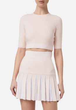 ELISABETTA FRANCHI: Розовый топ 