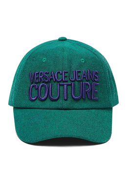 VERSACE JEANS COUTURE: Фиолетовая кепка 