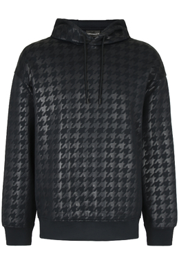 EMPORIO ARMANI: Синяя толстовка 