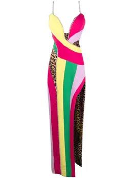 Philipp Plein: Радужное платье  Rainbow