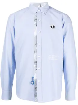 AAPE BY *A BATHING APE®: Хлопковая рубашка 