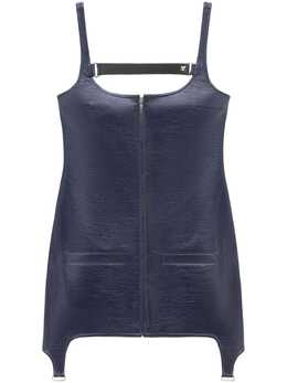 Courrèges: Синее платье 