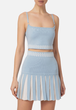 ELISABETTA FRANCHI: Розовый топ 
