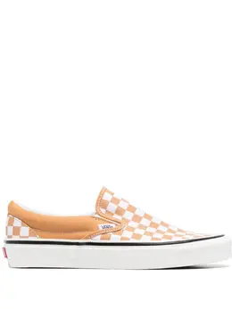Vans: Белые мокасины 