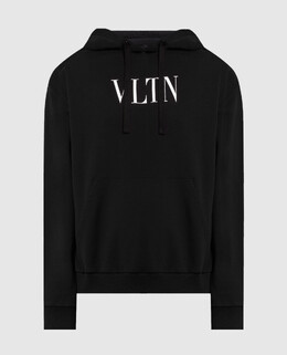 Valentino: Чёрная толстовка  VLTN
