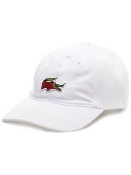Lacoste: Белая кепка 