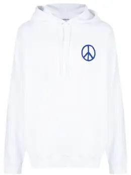 Marcelo Burlon County of Milan: Белая толстовка 