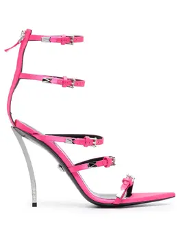 Versace: Розовые сандалии 